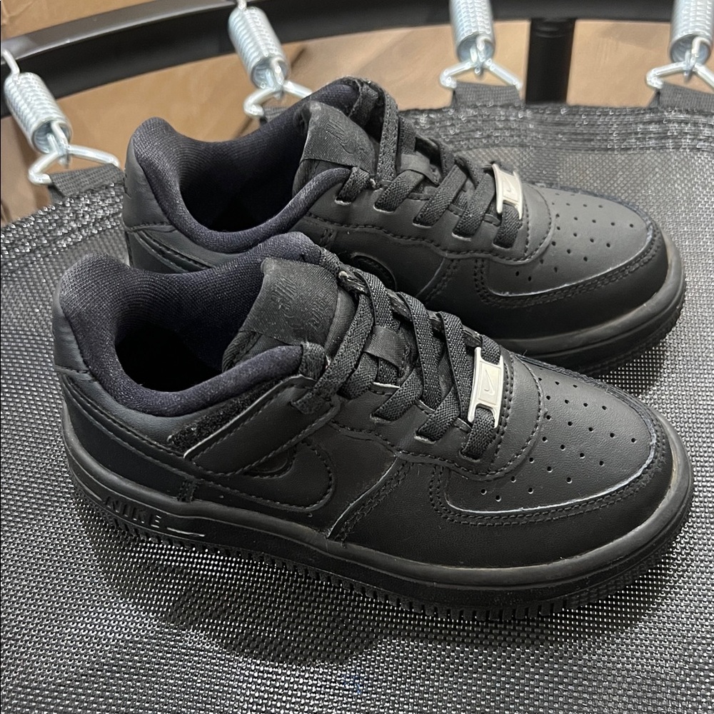 Nike All-Black Athletic Shoes
